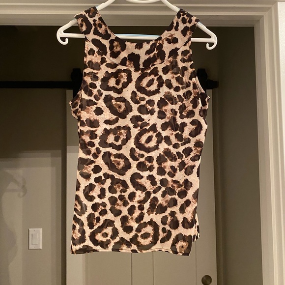 2 for $15 💥 Sheer Leopard Tank Top 🐆 - Picture 2 of 8